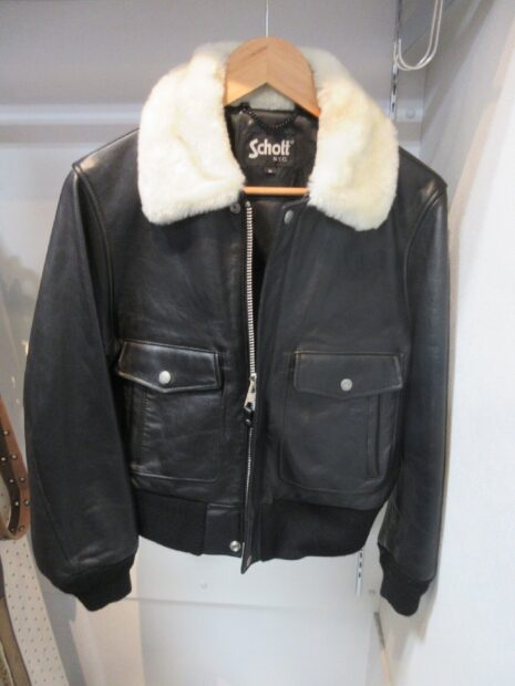 ショット　schott レディース　レザーボンバージャケット 