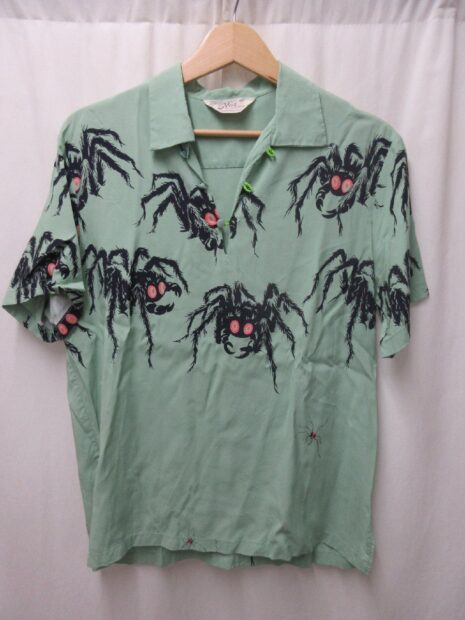 スターオブハリウッド　STAR OF HOLLYWOOD HIGH DENSITY RAYON OPEN SHIRT TARANTULA　